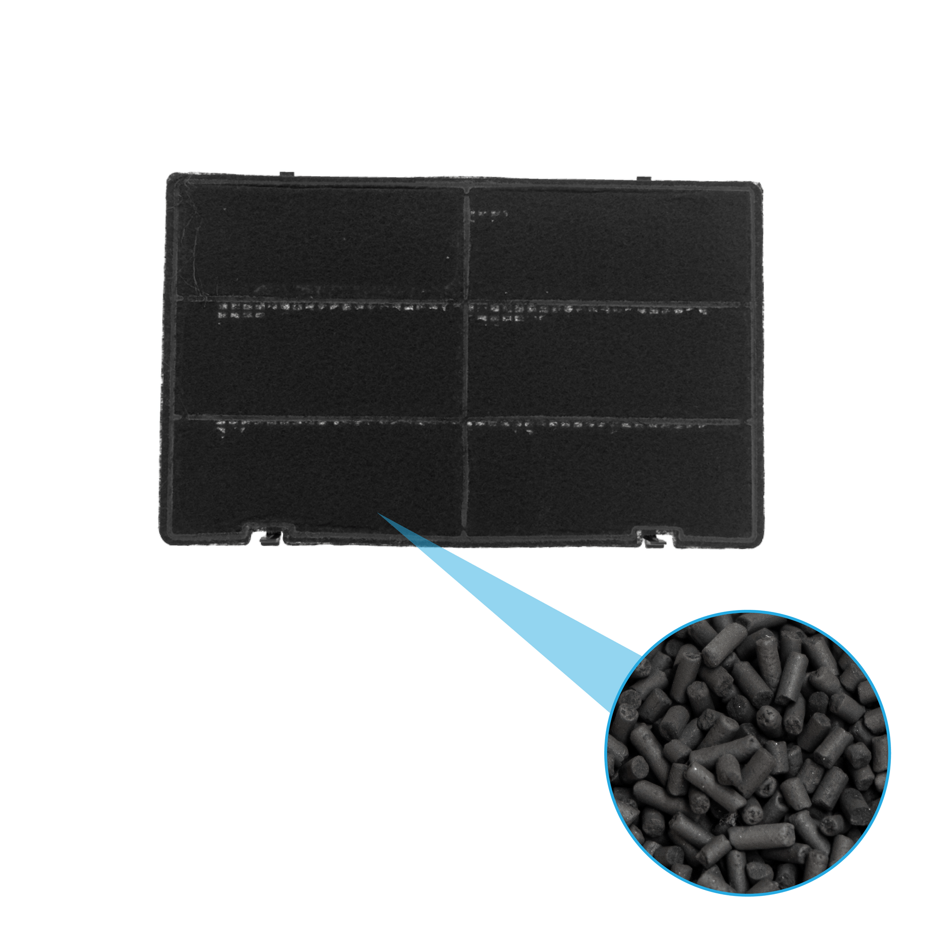 Filtro a carboni attivi compatibile con Fagor 72X3404