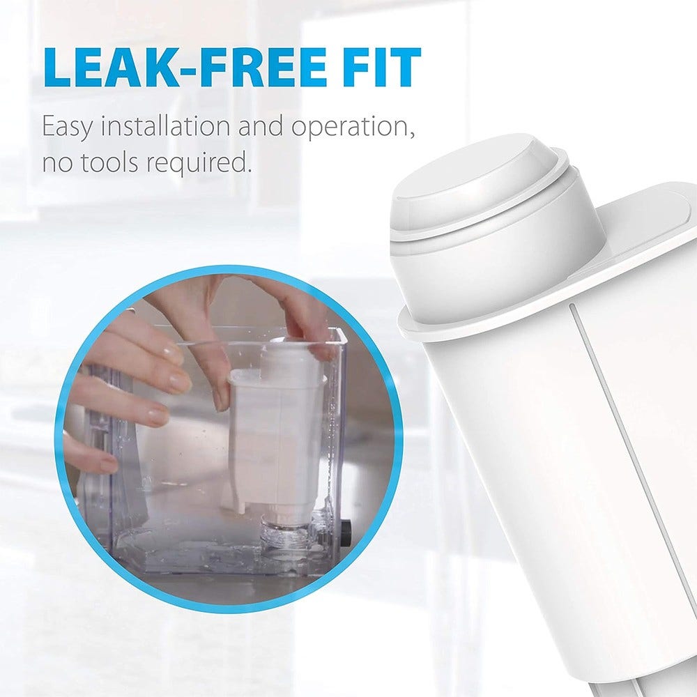 Filtro acqua compatibile con Dr. Coffee / BRITA INTENZA+ F11 / F12