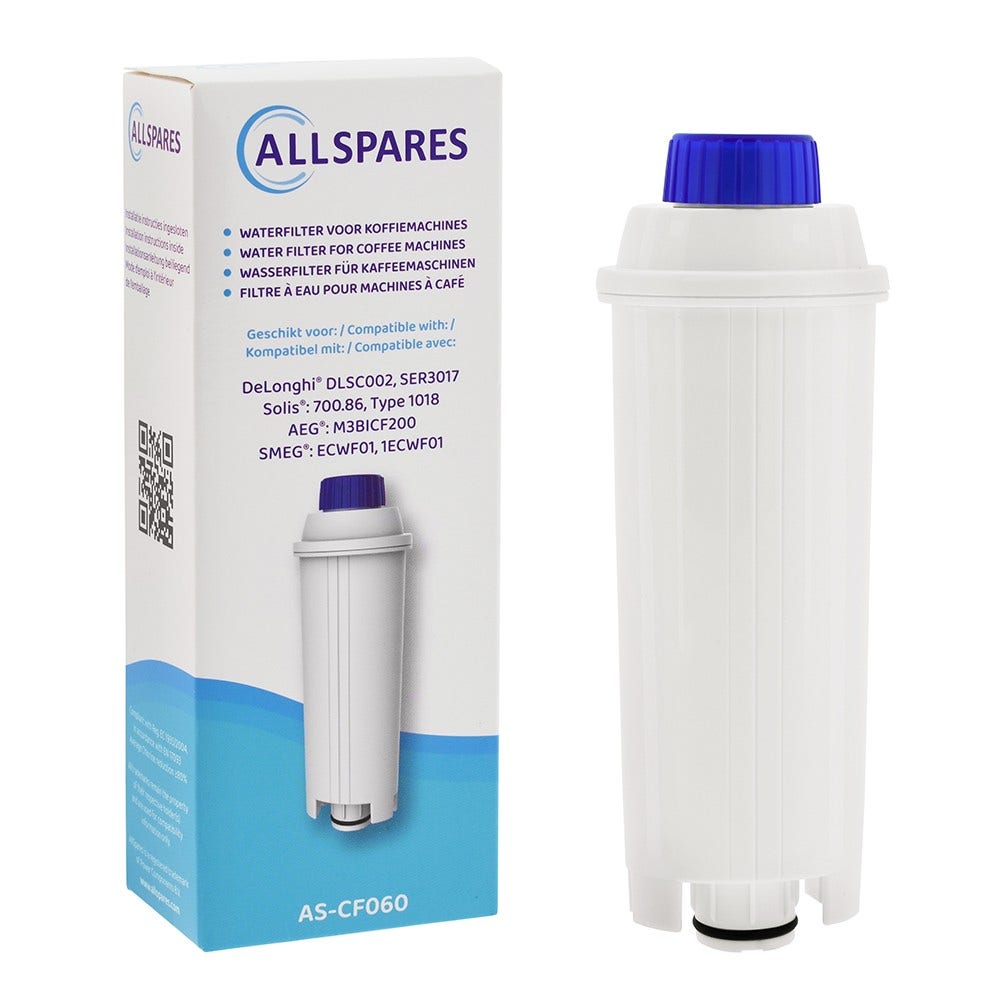 Filtro dell'acqua compatibile con Delonghi DLSC002 - addolcitore e depuratore
