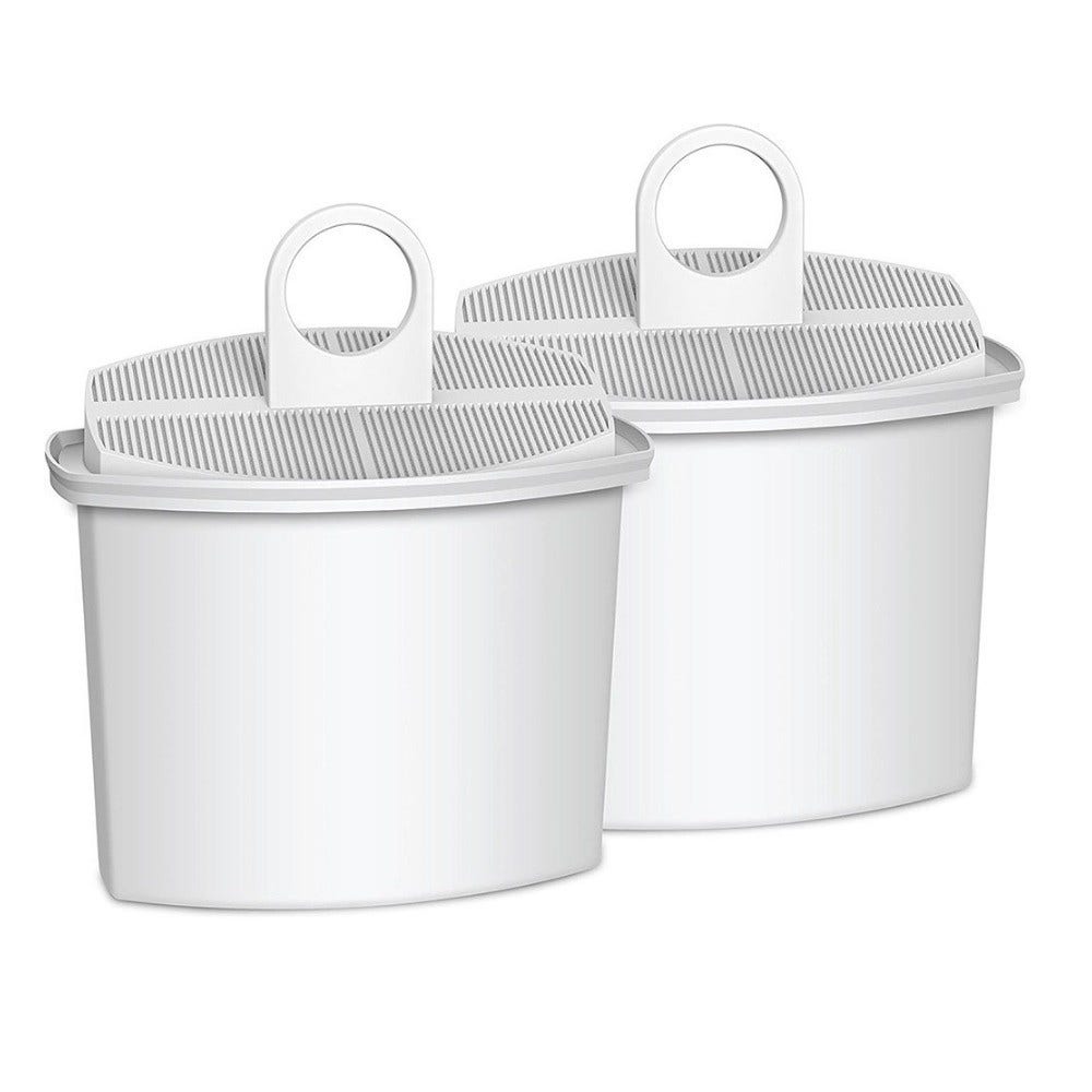 Filtro dell'acqua AllSpares compatibile con Braun PureAqua BRSC 006 / KWF2 (2 pezzi)
