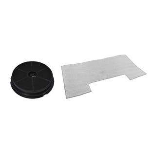 Filtro a carbone + filtro metallico compatibile con Elica Estraibile