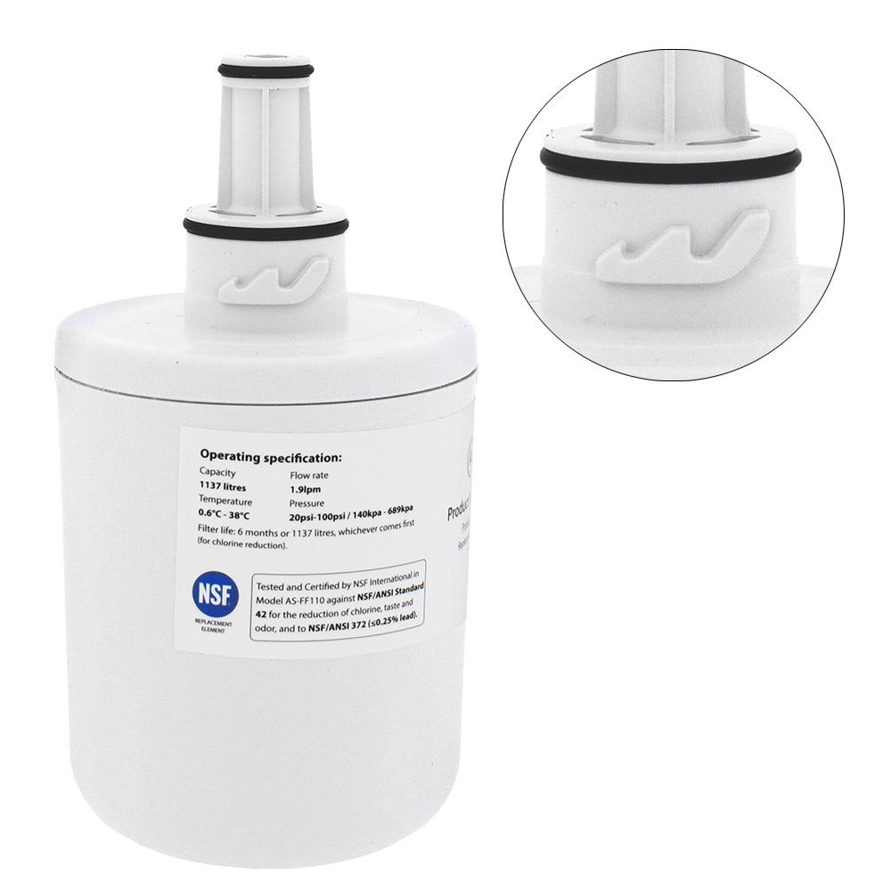 Filtro acqua frigorifero compatibile con Samsung DA29-00003F / HAFIN1