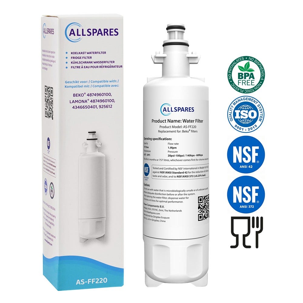 Filtro acqua frigorifero compatibile con Küppersbusch 4874960100