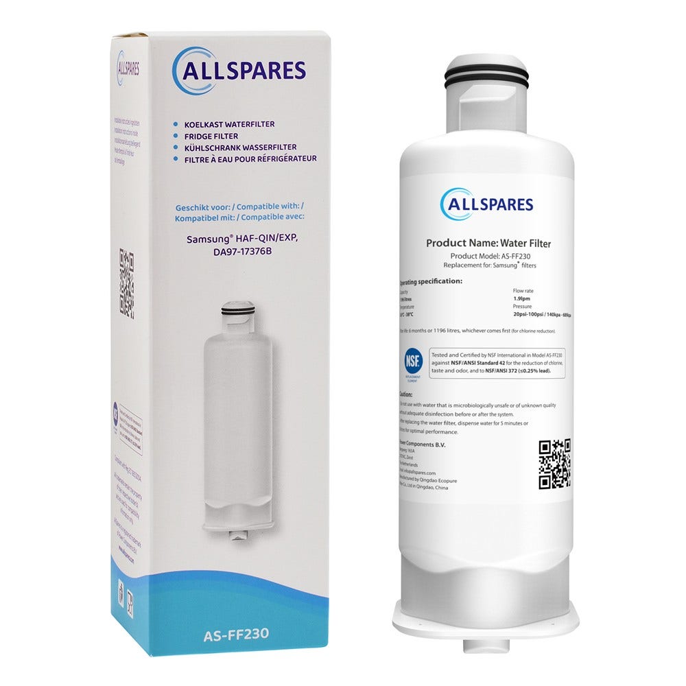 Filtro acqua frigorifero compatibile con Samsung DA97-17376B / HAF-QIN/EXP