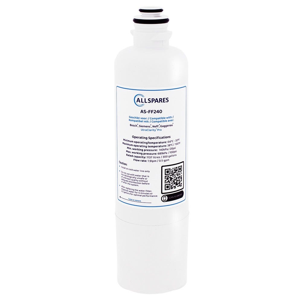 Filtro acqua frigorifero compatibile con Gaggenau UltraClarityPro 11032518 / RA450012