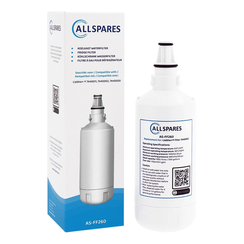 Filtro acqua frigorifero compatibile con Liebherr 7440002