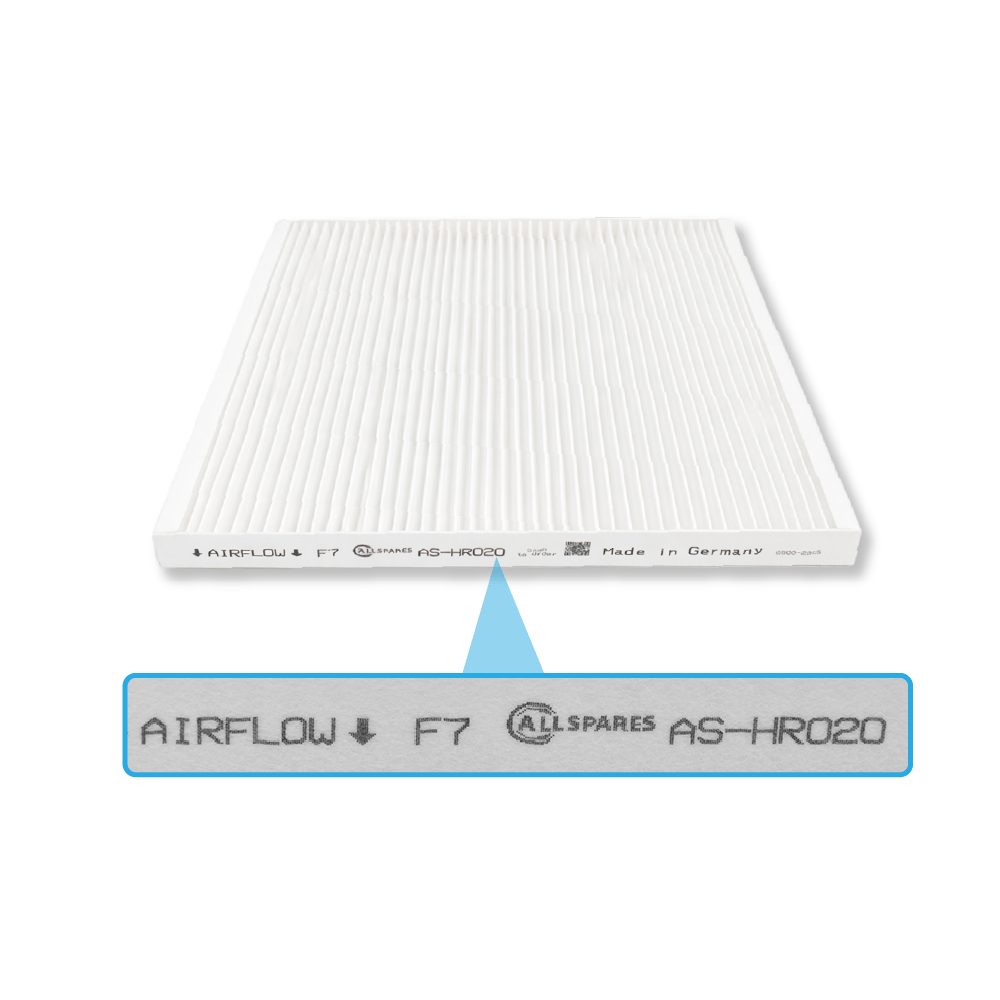 Filtro F7/G4 (2 pz.) compatibile con Vasco DX4 / DX5 / DX6