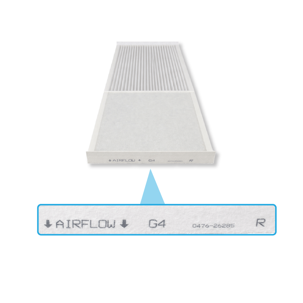 Filtro G4 (2 pz.) compatibile con Duco Ducobox Energy Comfort D325