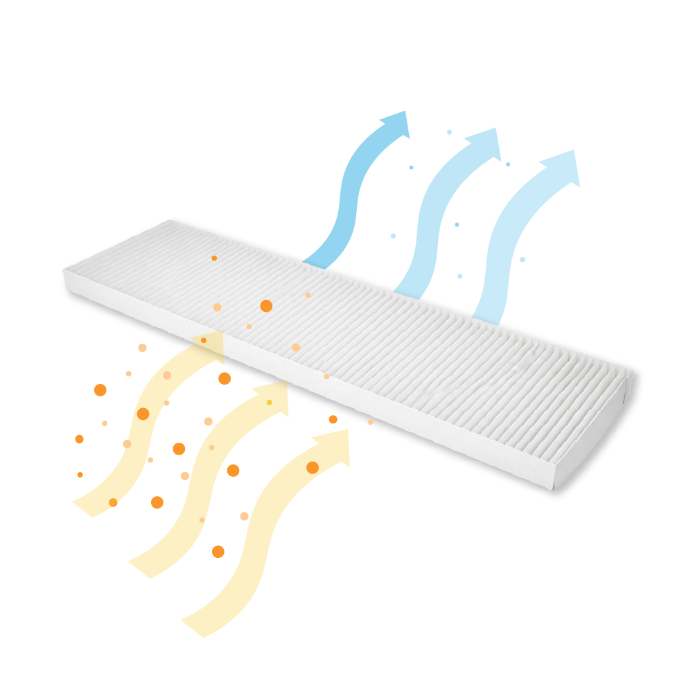 Filtro Coarse 65% (2 pz.) compatibile con Buva EcoStream