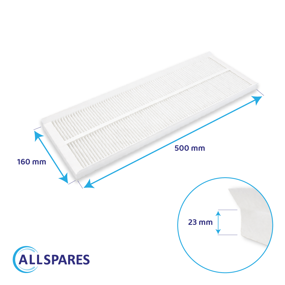 Filtro G4 (2pz.) compatibile con Zehnder ComfoAir Q350 / Q450 / Q600