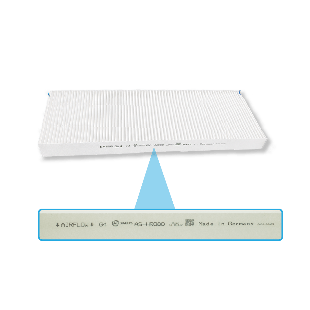 Filtro G4 compatibile con Duco Energy Premium 325 / 400 / 460 / 570 (2 pz.) di AllSpares