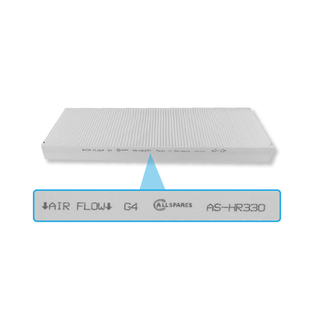 Filtro G4 con filtro a carboni attivi compatibile con Zehnder ComfoAir Q350/450/600