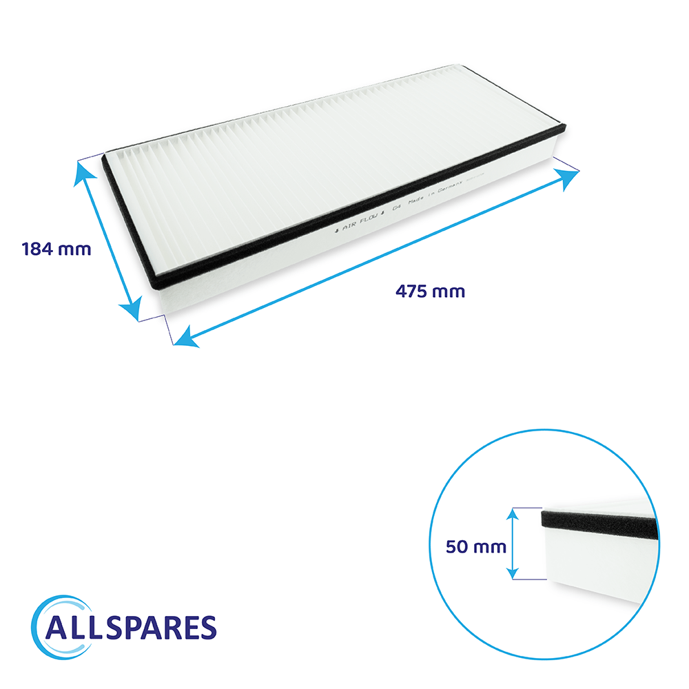Filtro G4 compatibile con Paul Novus 300/450 (2 pezzi)