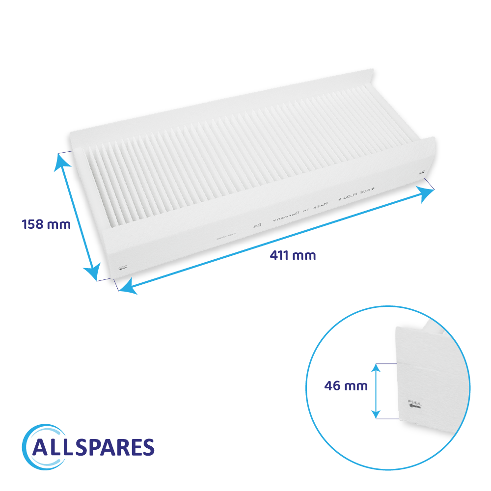 Filtro G4 compatibile con Pluggit Avent P310 (2 pz.)