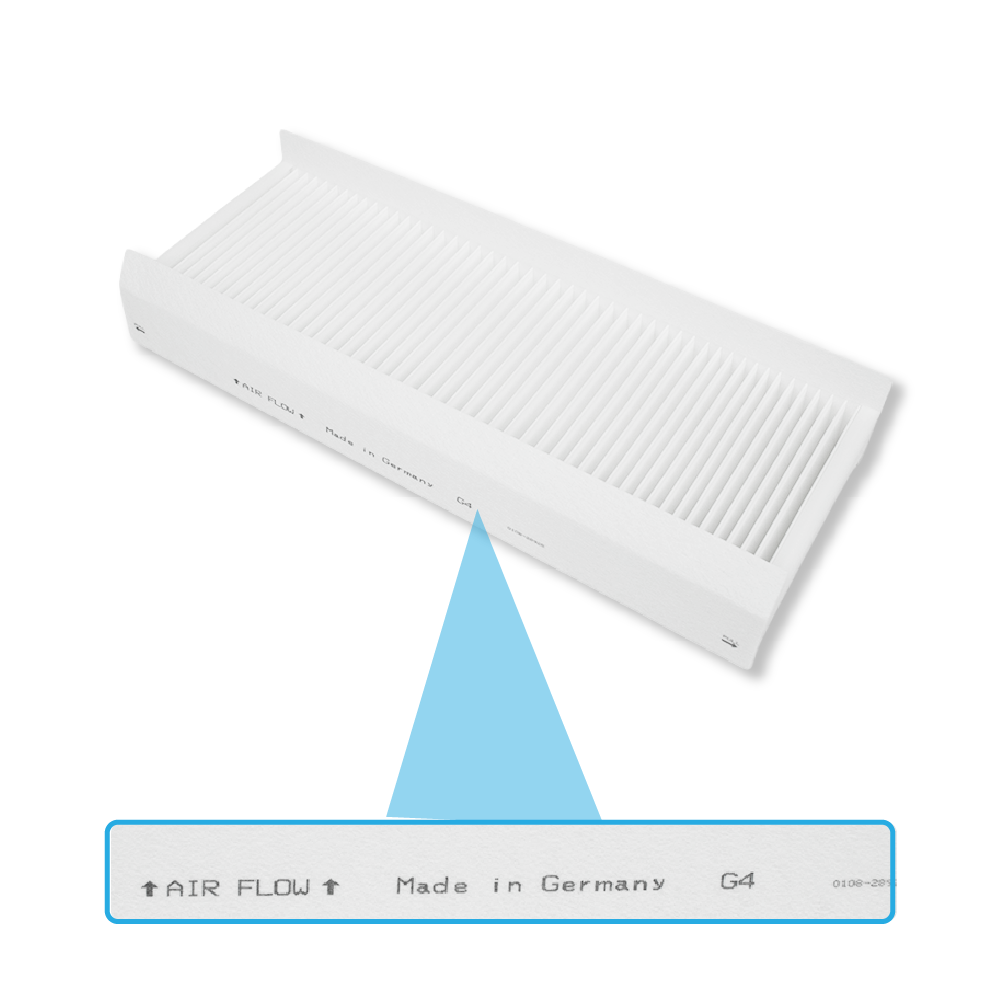 Filtro G4 compatibile con Pluggit Avent P310 (2 pz.)