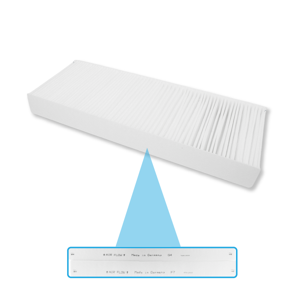 Filtro F7/G4 compatibile con Pluggit Avent P310 (2 pz.)