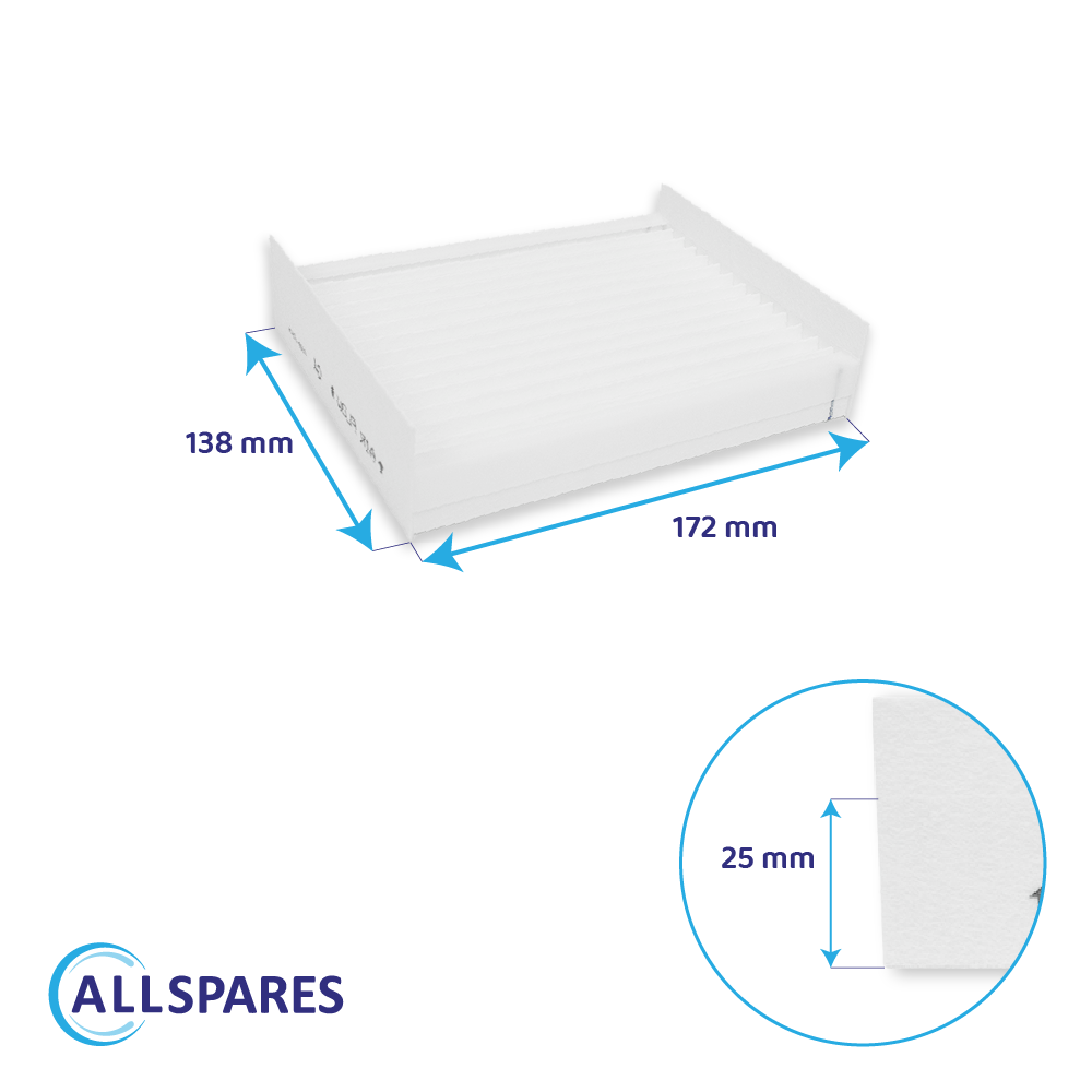 Filtro G4 compatibile con Pluggit PluggPlan (2 pz.)