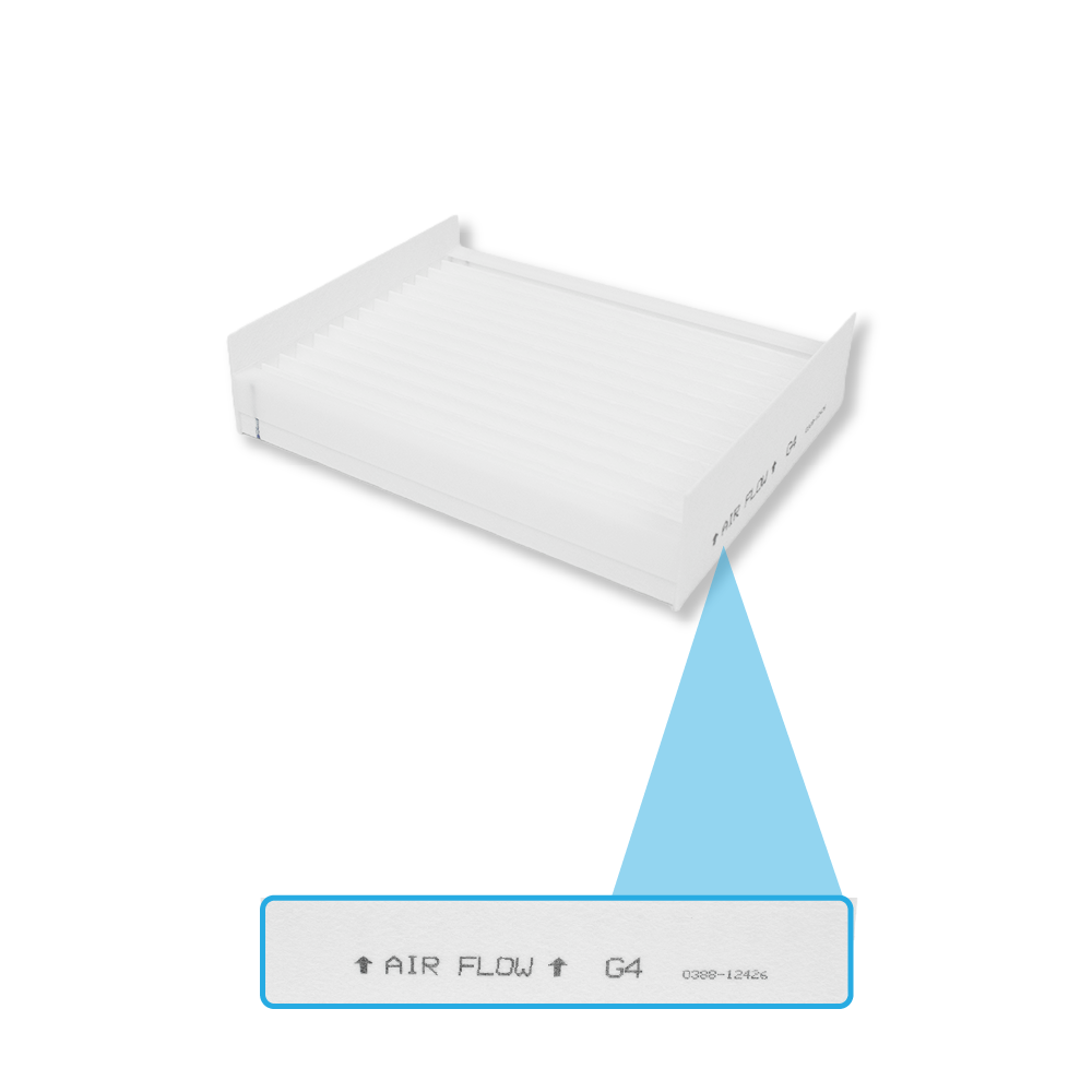 Filtro G4 compatibile con Pluggit PluggPlan (2 pz.)