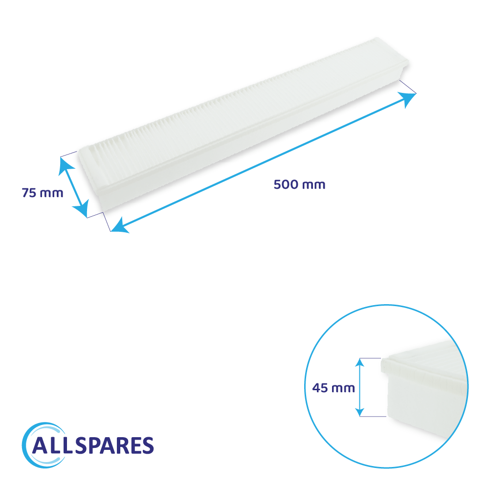 Filtro F7 compatibile con Helios KWL EC220D/7