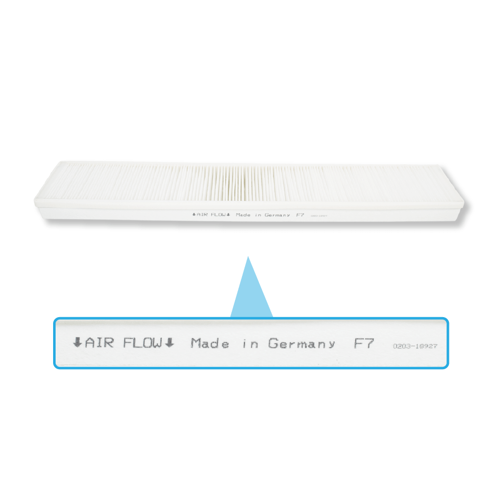 Filtro F7 compatibile con Helios KWL ELF 340D