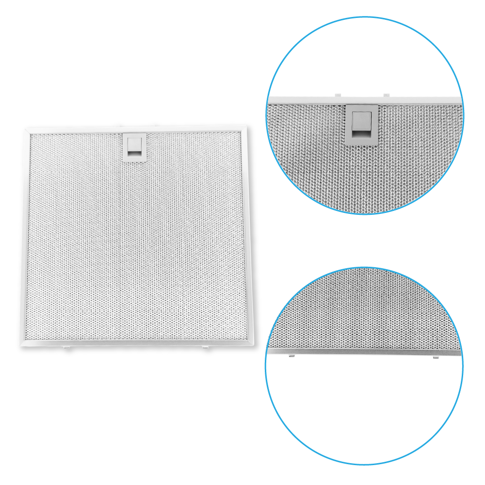 Filtro metallico antigrasso 320x330mm compatibile con Siemens 362381 / 00362381