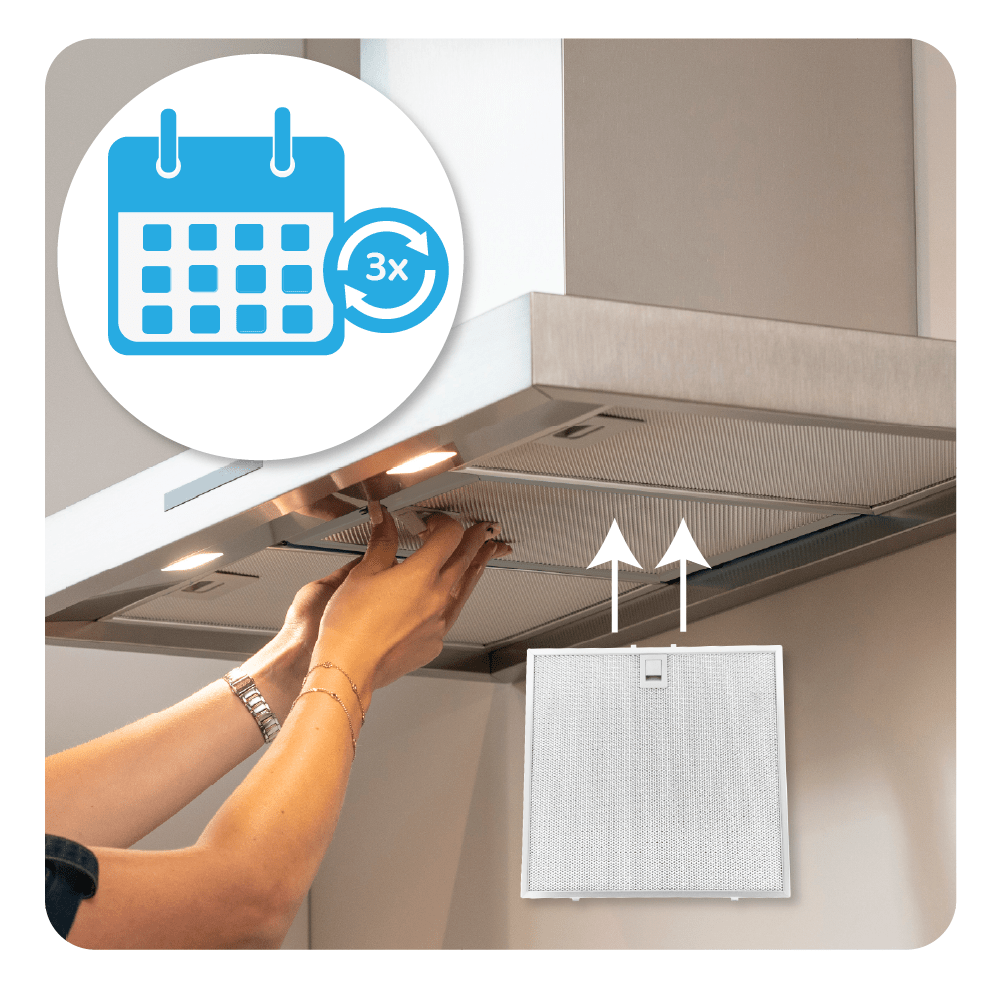 Filtro metallico antigrasso 320x330mm compatibile con Siemens 362381 / 00362381