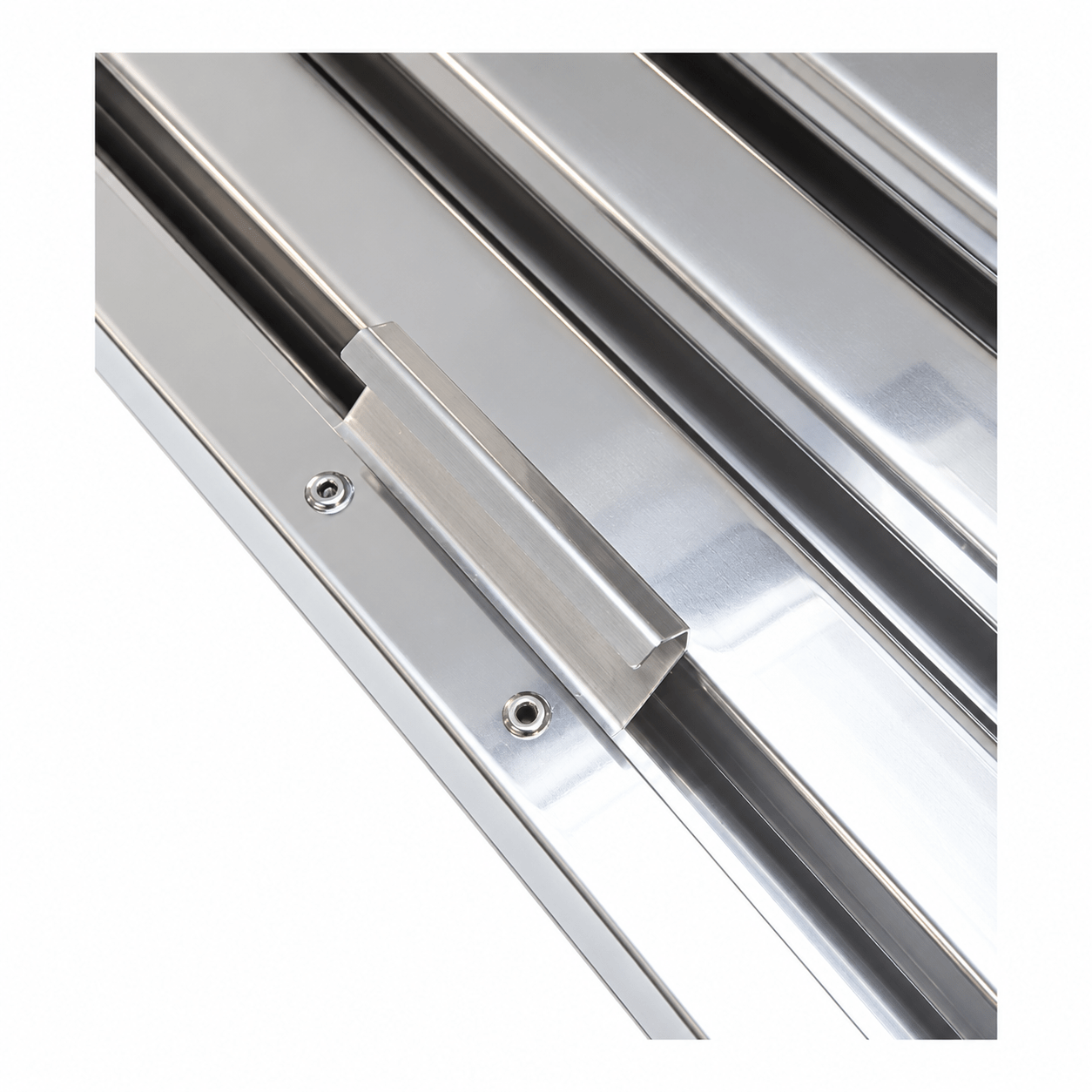 Filtro a labirinto in acciaio inox 500×400×25 mm Tipo B con maniglie – antigrasso a lamelle per cappa aspirante professionale