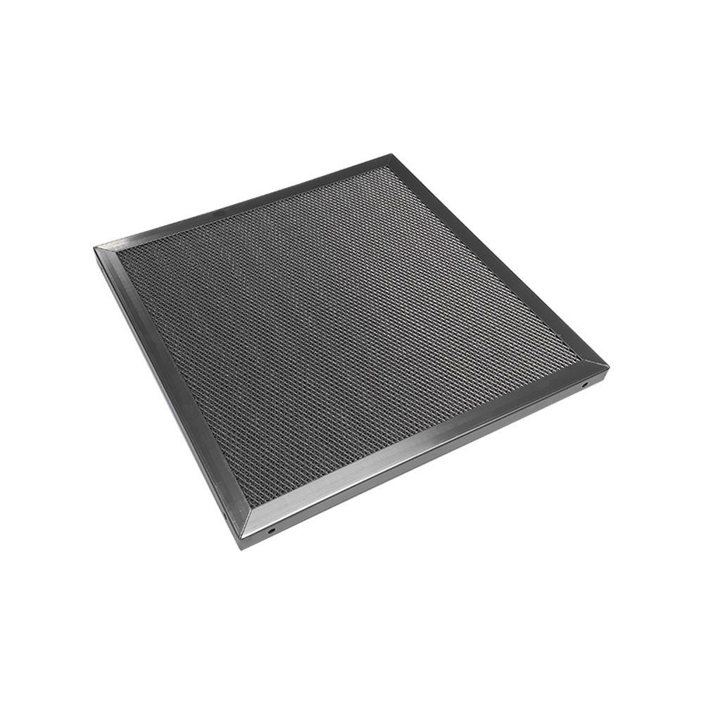 Filtro a rete in acciaio inox 400x400x20mm per cappa aspirante professionale