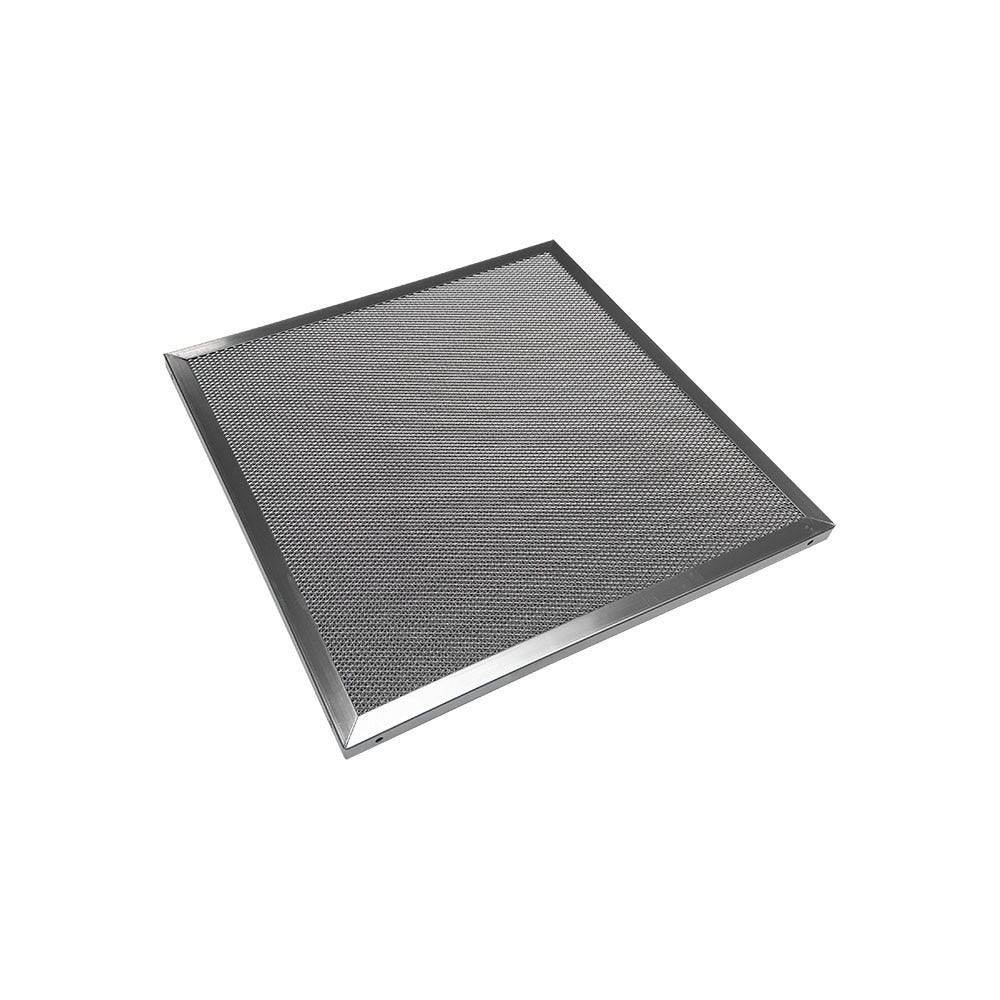 Filtro a rete in acciaio inox 500x500x20mm per cappa aspirante professionale