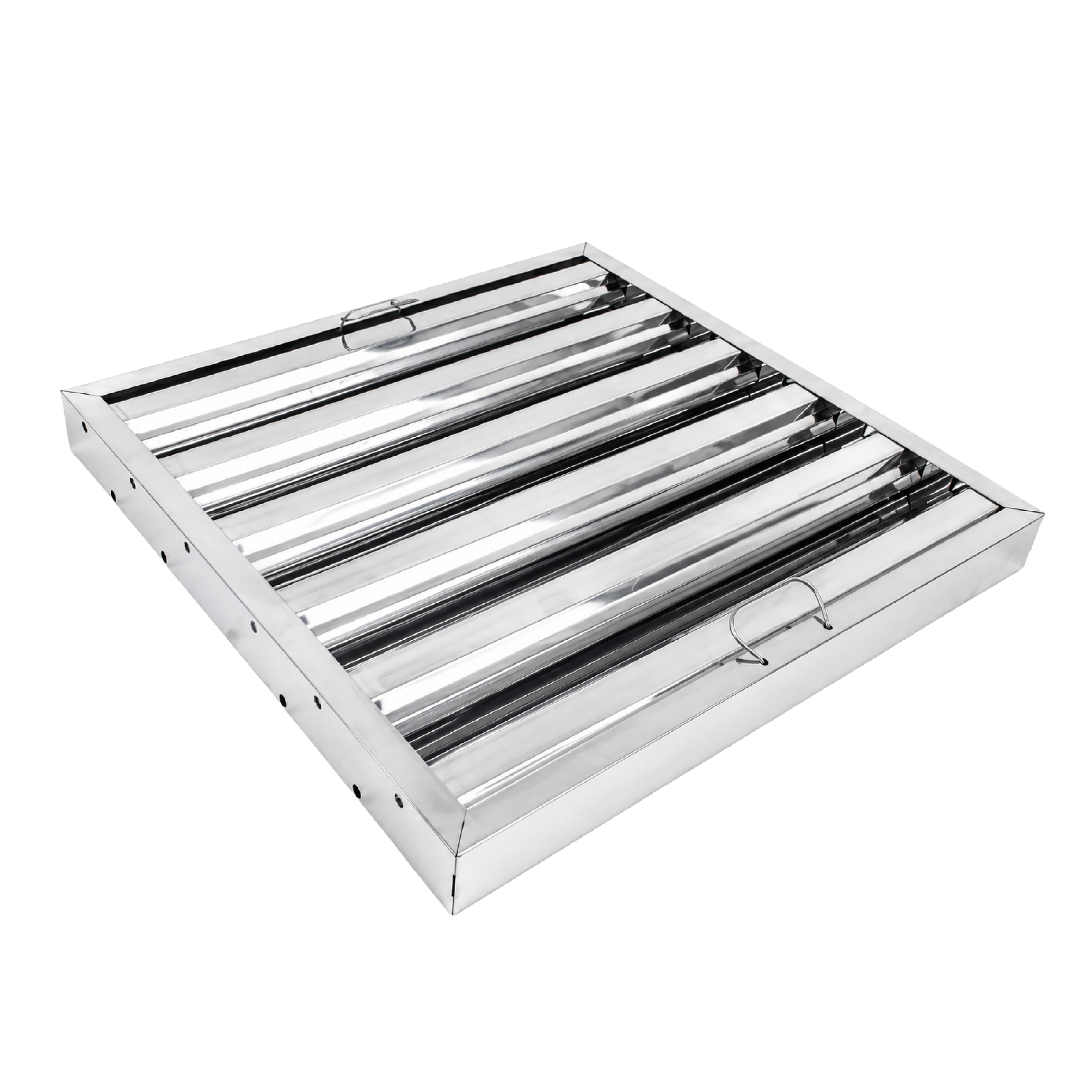 Filtro a labirinto in acciaio inox 499x499x48mm Tipo B – antigrasso a lamelle per cappa aspirante professionale