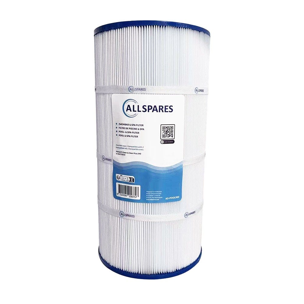 Filtro a cartuccia per piscina compatibile con Pentair Clean & Clear Plus 240 / H-RAF173572