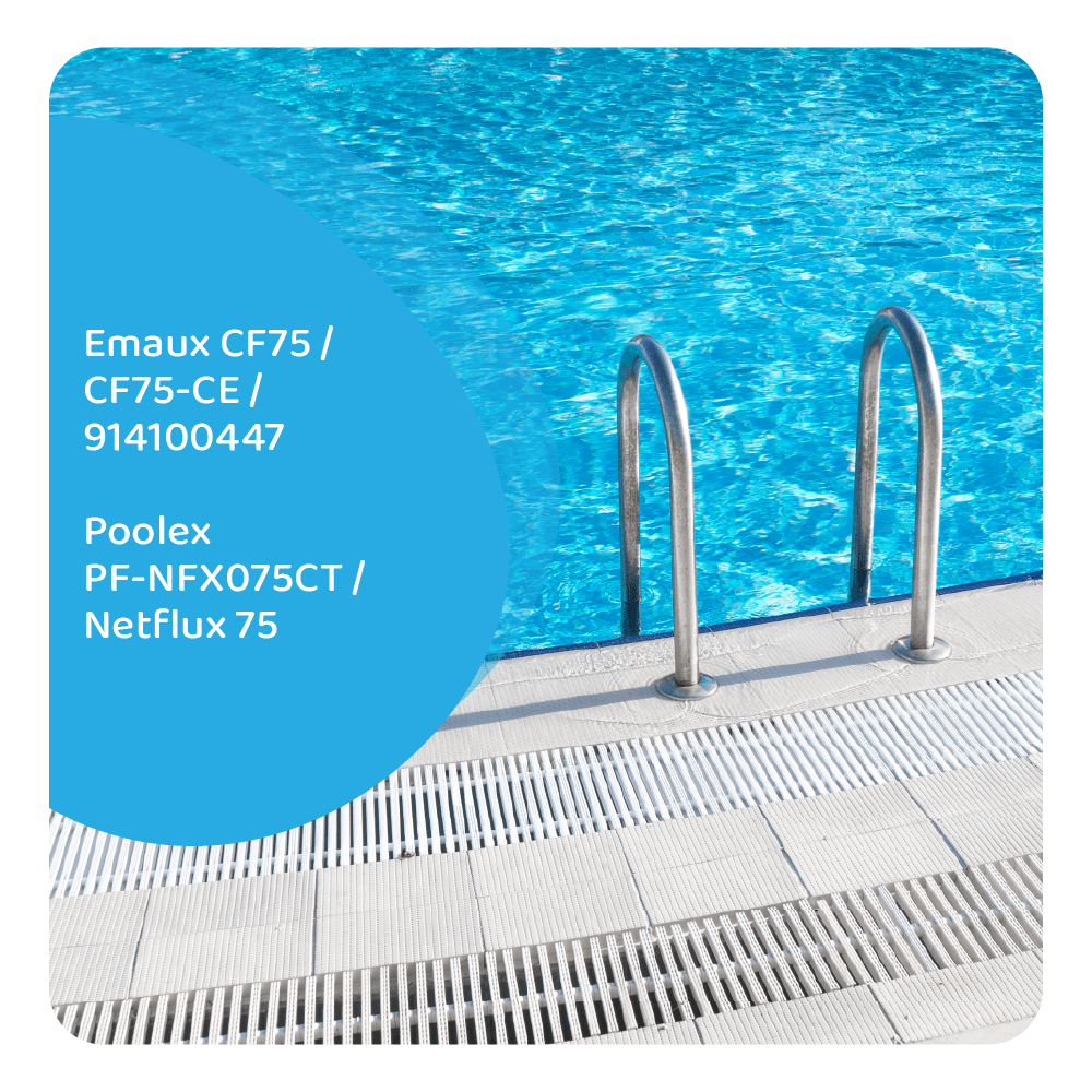 Filtro a cartuccia per piscina compatibile con Emaux CF75 / CF75-CE / 914100447