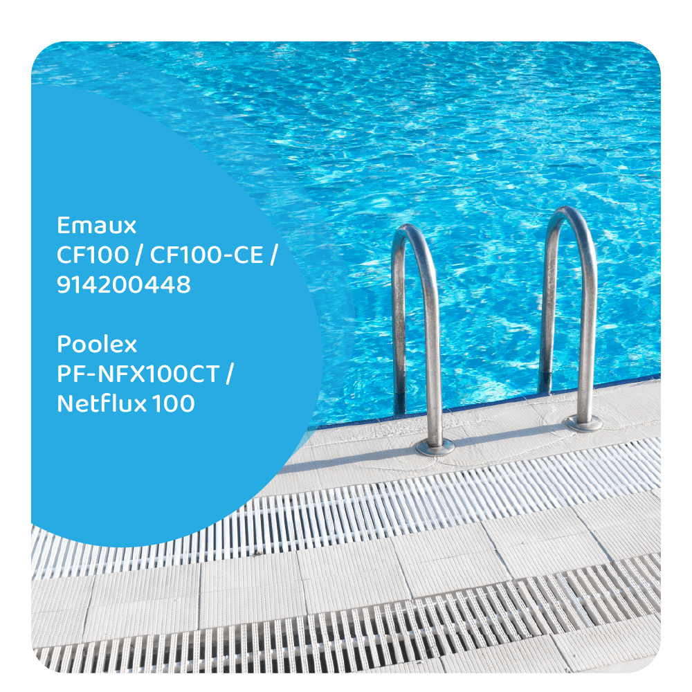 Filtro a cartuccia per piscina compatibile con Emaux CF100 / CF100-CE / 914100448