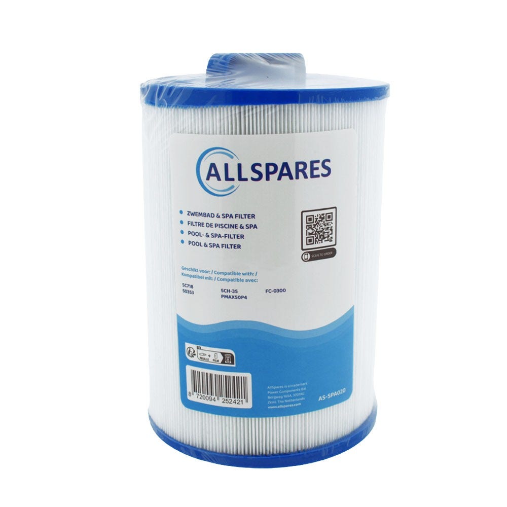 Filtro a cartuccia per minipiscina compatibile con PMAX50-P4 / 5CH-35 / SC718 / 50353