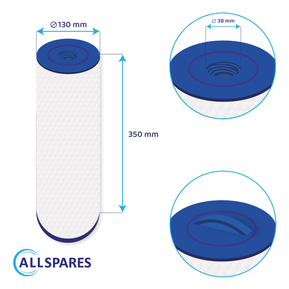 Filtro a cartuccia per minipiscina compatibile con SC843 / PP6541