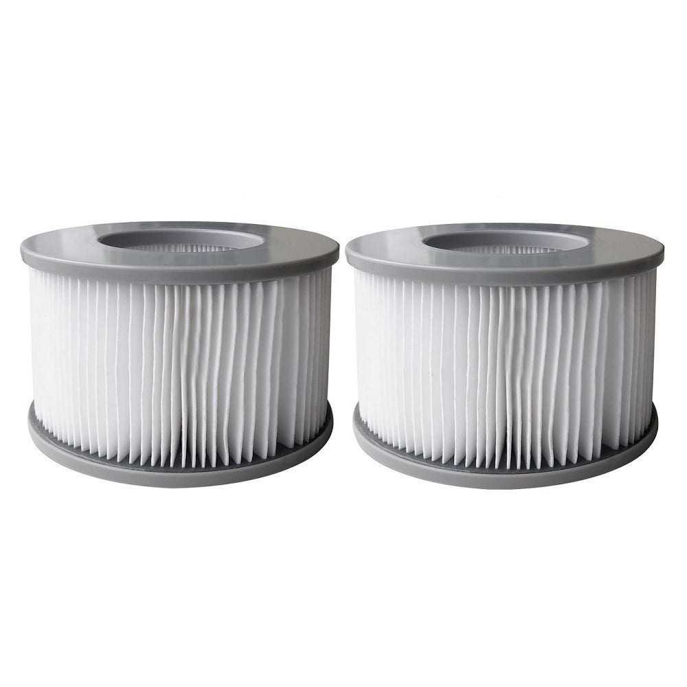 Filtro a cartuccia (2 pz) per minipiscina compatibile con MSpa / SC802 / 40104 senza portafiltro