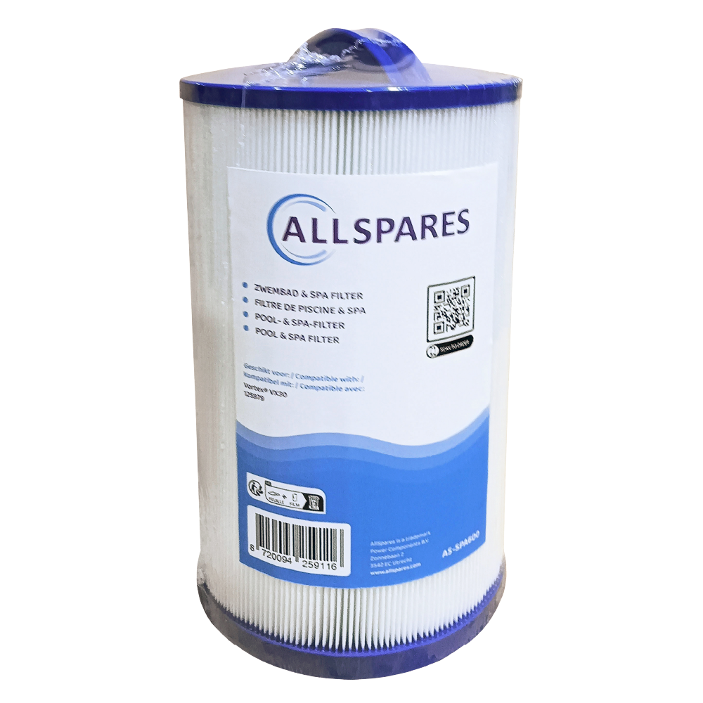 Filtro acqua per spa compatibile con Vortex VX30 / 125979 (Twist Lock)