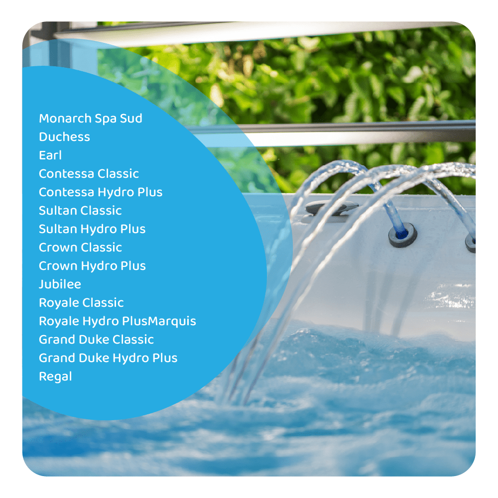 Filtro a cartuccia per minipiscina compatibile con Monarch Spa Sud / MS50