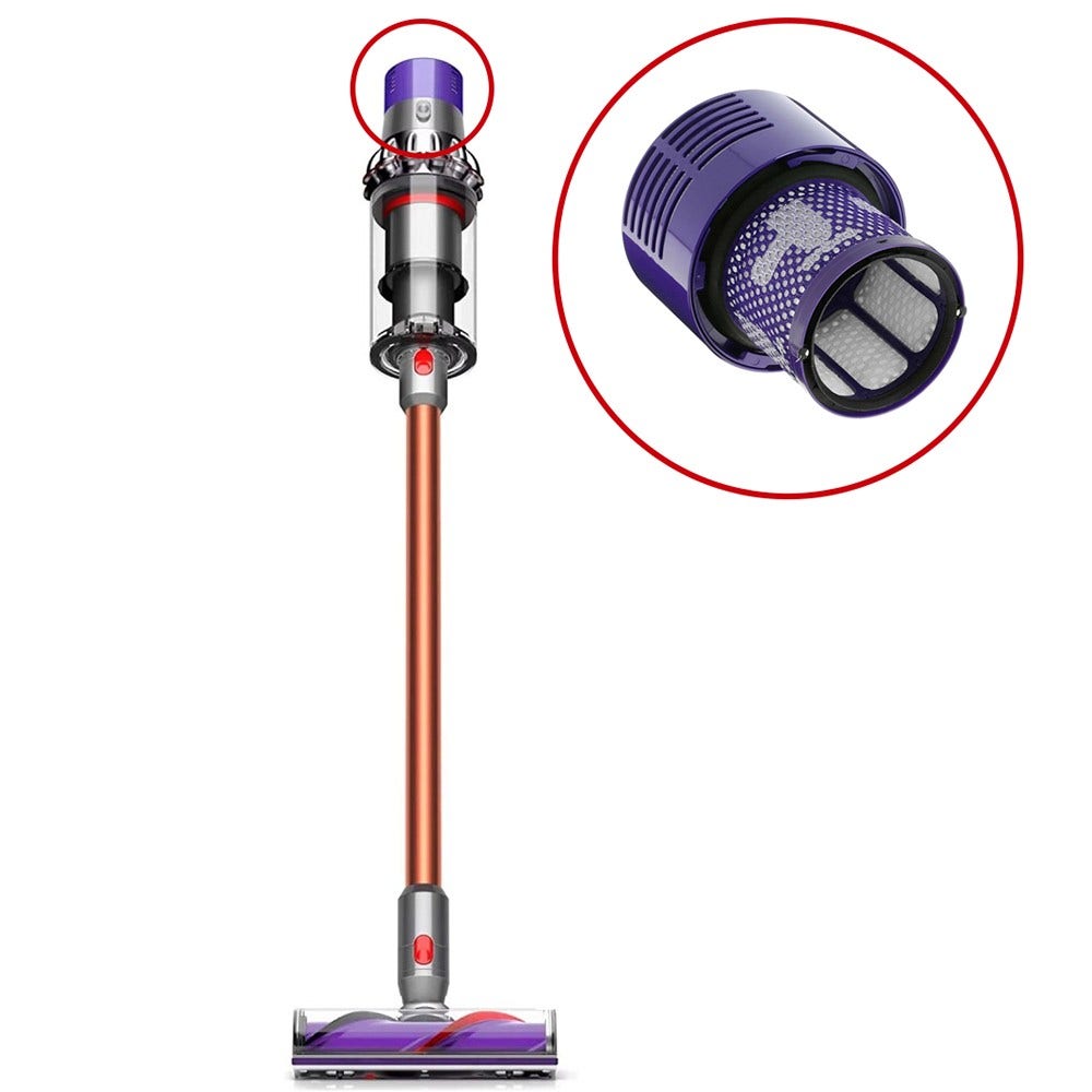Filtro HEPA compatibile con Dyson Cyclone V10 / 969082-01