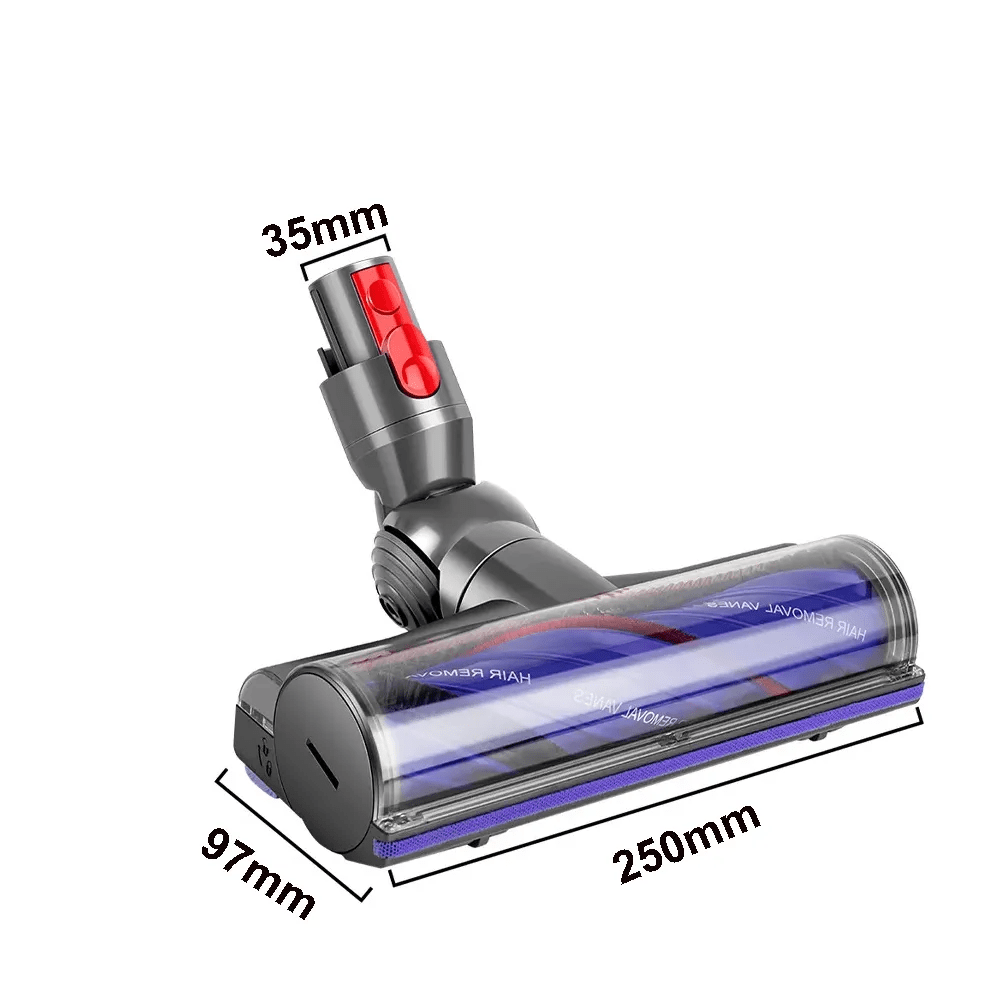 Spazzola motorizzata 225mm compatibile con Dyson V7 / V8 / V10 / V11 / V12