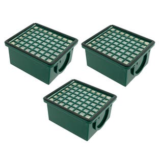 Set da 3 Microfiltri compatibile con Folletto VK130 / VK131