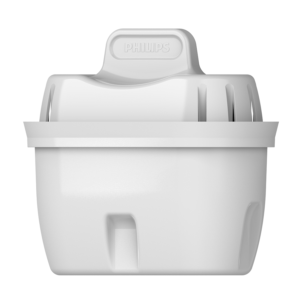 Philips Filtro acqua Softening+ 3-pack (filtra PFAS) compatibile con BRITA Maxtra+