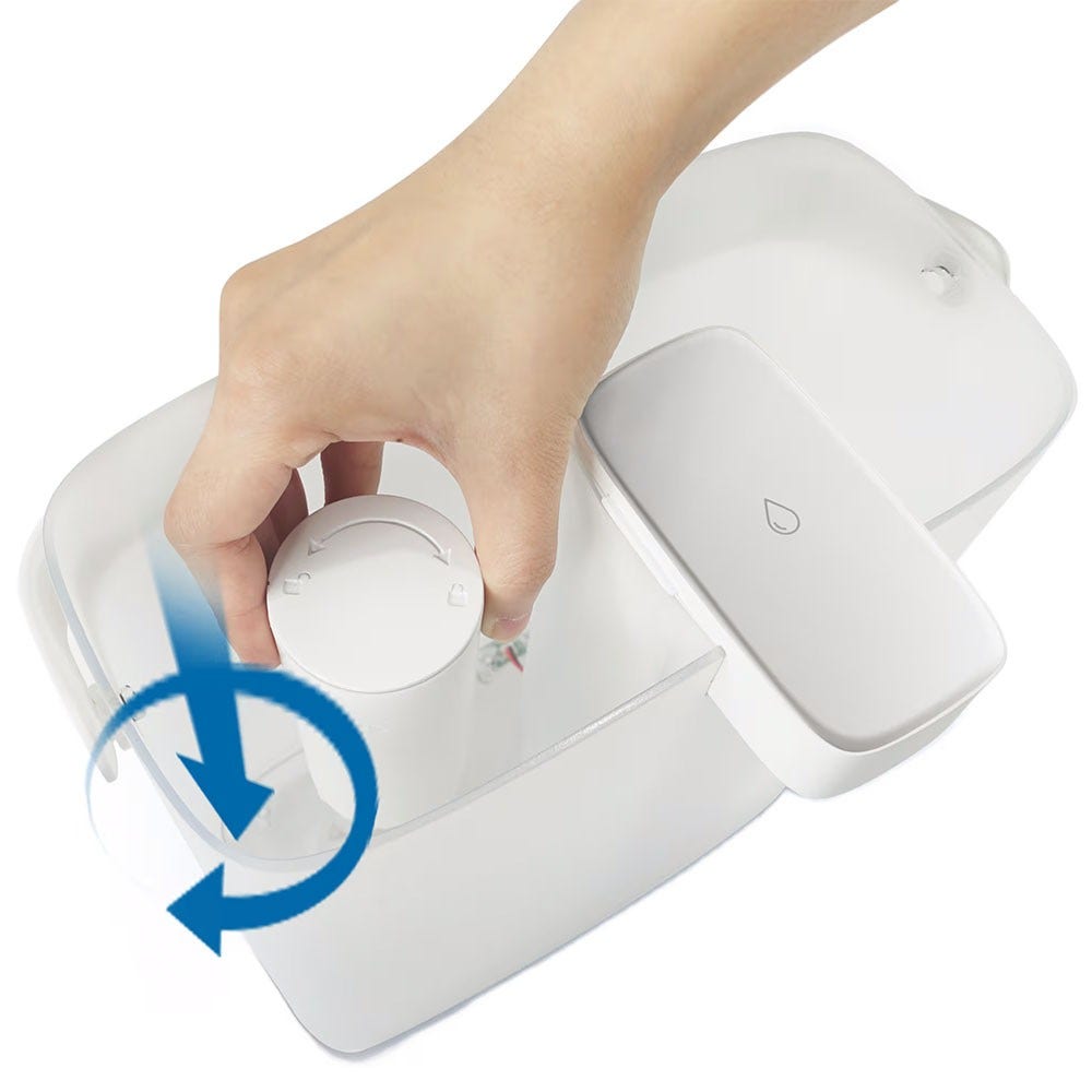Philips Stazione dell'acqua istantanea Micro X-Clean + Filtri acqua Softening+ (3 pz.) AWP2980WHS3