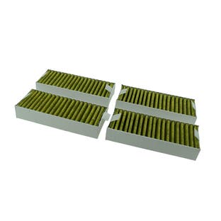 Filtro a carboni attivi (4 pz.) CleanAir Plus compatibile con Bosch Serie 4 / Serie 6 / Serie 8