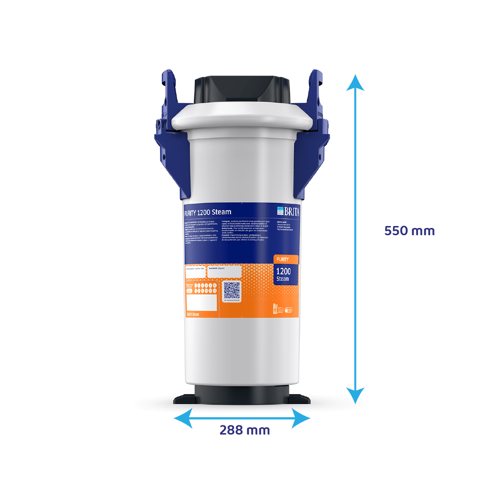 BRITA Sistema di filtraggio PURITY Steam 1200 (senza MAE)