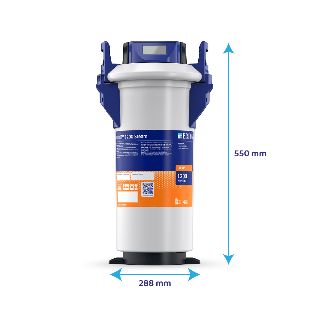 BRITA Sistema di filtraggio a vapore PURITY Steam 1200 (con MAE)