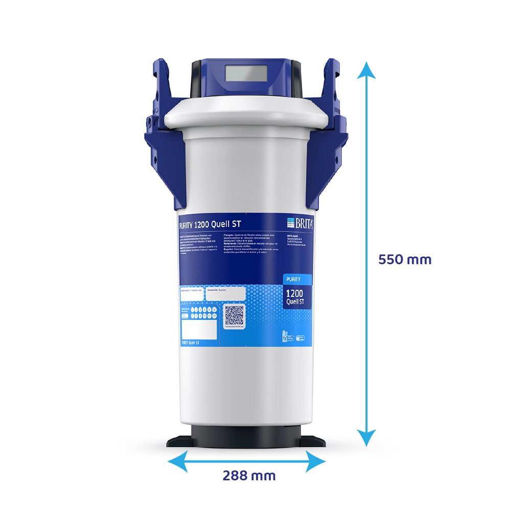 BRITA Sistema di filtraggio PURITY 1200 Quell ST (con MAE)