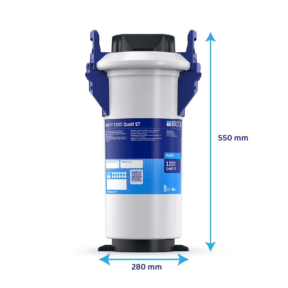 BRITA Sistema di filtraggio PURITY 1200 Quell ST (senza MAE)