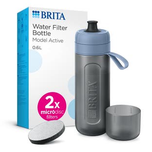 BRITA Borraccia filtrante (600ml) Active Blu Scuro