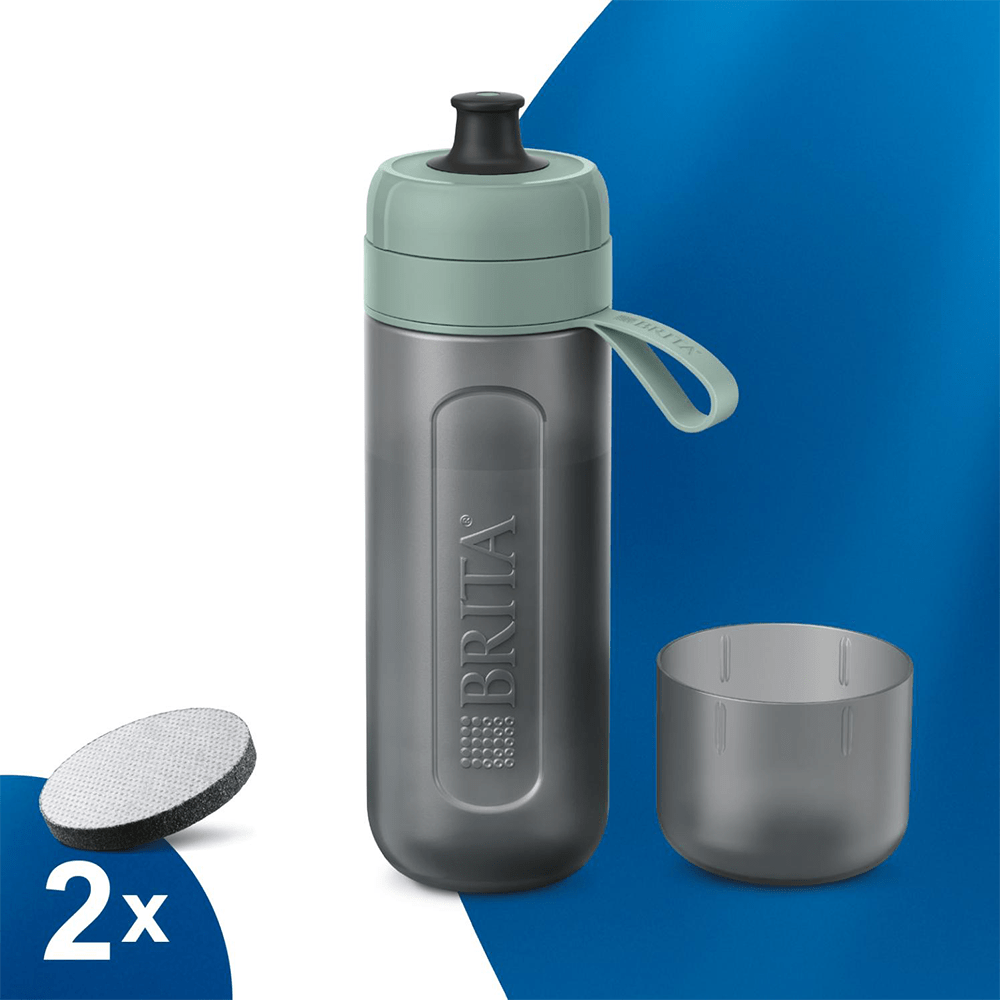 BRITA Borraccia filtrante (600ml) Active Verde Scuro
